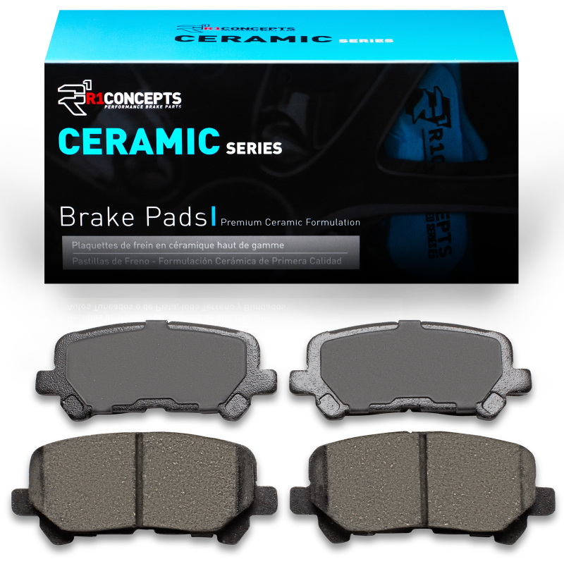 Acura ZDX Brake Pads - Rear - R1 Concepts - Ceramic - `07-`25